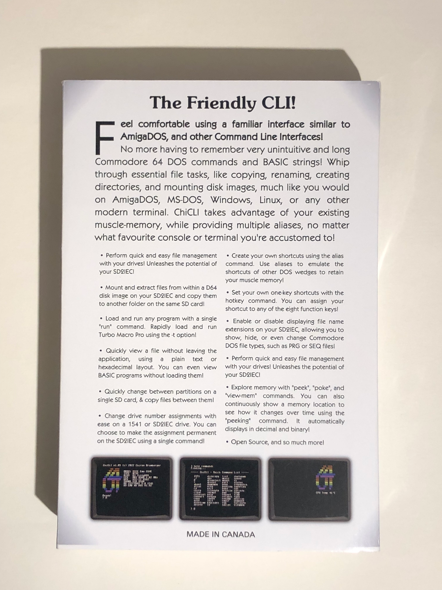 ChiCLI - Boxed Edition with Manual